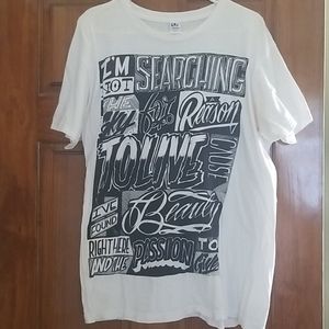 The Amity Affliction Joel Birch Lyric Print Tshirt